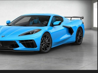 Rapid Blue Corvette C8