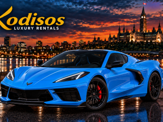 Rapid Blue Corvette C8