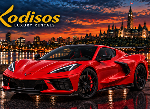 Torch Red Corvette C8