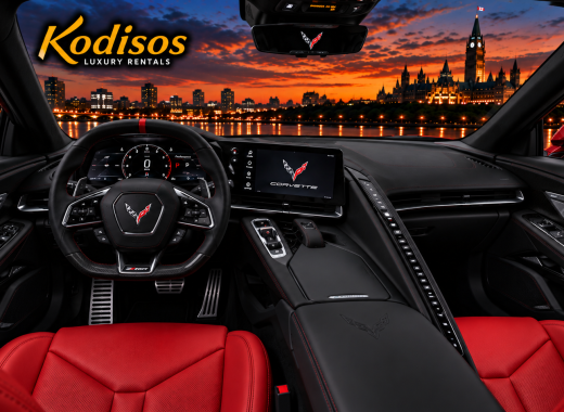 Torch Red Corvette C8